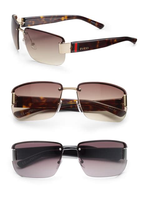 men's gucci sunglasses sale uk|gucci rimless sunglasses men's.